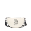 Túi MLB Basic PU Round Mini Cross Bag Boston Red Sox Ivory