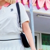 Túi MLB Basic PU Round Mini Crossbody Boston Red Sox Ivory