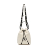 Túi MLB Basic Small Logo Fleece Bucket Bag New York Yankees Cream
