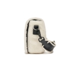 Túi MLB Basic Small Logo Fleece Crossbody New York Yankees Cream