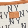 Túi MLB Big Classic Monogram Jacquard New Bucket Bag New York Yankees Cream