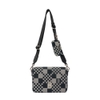Túi MLB Checkerboard Jacquard Crossbody Boston Red Sox Black
