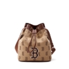 Túi MLB Korea [KIDS] Classic Monogram Bucket Bag Boston Red Sox D.Beige