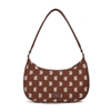 Túi MLB Classic Monogram Jacquard Hobo Bag Boston Red Sox D.Brown