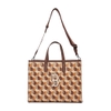 Túi MLB Cube Monogram Medium Tote Bag Boston Red Sox D.Brown