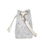 Túi MLB Dia Monogram Jacquard Mini Bucket Bag Boston Red Sox Grey