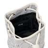 Túi MLB Dia Monogram Jacquard Mini Bucket Bag Boston Red Sox Grey