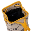 Túi MLB Dia Monogram Jacquard Mini Bucket Bag New York Yankees Beige