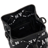 Túi MLB Dia Monogram Jacquard Mini Bucket Bag New York Yankees Black