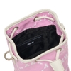Túi MLB Dia Monogram Jacquard Mini Bucket Bag New York Yankees Pink