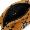 Túi MLB Diamond Monogram Fur Crossbody Bag Boston Red Sox D.Beige