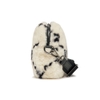 Túi MLB Diamond Monogram Fur Crossbody Bag New York Yankees Cream