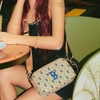 Túi MLB Korea Diamond Monogram Jacquard Crossbody Boston Red Sox L.Sand