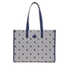 Túi MLB Diamond Monogram Jacquard Large Tote Bag LA Dodgers L.Navy