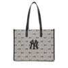 Túi MLB Diamond Monogram Jacquard Large Tote Bag New York Yankees Black