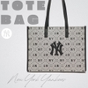 Túi MLB Diamond Monogram Jacquard Large Tote Bag New York Yankees Black