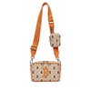 Túi MLB Korea Diamond Monogram Jacquard Mini Crossbody Boston Red Sox L.Sand