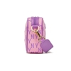 Túi MLB [KIDS] Classic Monogram Jacquard Camera Bag New York Yankees Pink