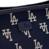 Túi MLB Korea Big Classic Monogram Jacquard Bucket Bag LA Dodgers D.Navy