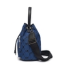 Túi MLB Monogram Diamond Jacquard Bucket Bag New York Yankees D.Blue