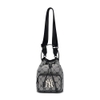 Túi MLB Monogram Diamond Jacquard Bucket Bag New York Yankees Grey