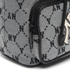 Túi MLB Monogram Diamond Jacquard Bucket Bag New York Yankees Grey