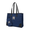 Túi MLB Mono Diamond Jacquard Tote Bag New York Yankees D.Blue