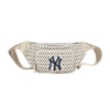 Túi MLB Monogram Hip Sack New York Yankees Ivory 2021
