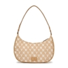 Túi MLB Monogram Hobo Bag New York Yankees D.Beige