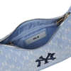 Túi MLB Monogram Hobo Bag New York Yankees L.Blue