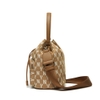 Túi MLB Monogram Jacquard Bucket Bag New York Yankees Beige