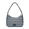 Túi MLB Monogram Jacquard Hobo Bag New York Yankees Navy 2021
