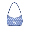 Túi MLB Monogram Jacquard Shoulder Bag LA Dodgers L.Blue