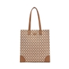 Túi MLB Monogram Jacquard Tote Bag New York Yankees Beige