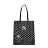 Túi MLB Monogram Jacquard Tote Bag New York Yankees Black