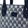 Túi MLB Monogram Jacquard Tote Bag New York Yankees Navy