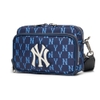 Túi MLB Korea Monogram Mini Cross Bag New York Yankees L.Navy