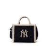 Túi MLB Korea Monogram Mustang Tote Bag New York Yankees Black