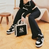 Túi MLB Korea Monogram Mustang Tote Bag New York Yankees Black