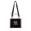 Túi MLB Korea Monogram Mustang Tote Bag New York Yankees Black