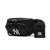 Túi MLB Monogram Nylon Jacquard Hip Sack New York Yankees Black