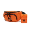 Túi MLB Monogram Nylon Jacquard Hip Sack New York Yankees Orange