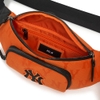 Túi MLB Monogram Nylon Jacquard Hip Sack New York Yankees Orange