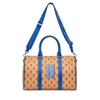 Túi MLB Monotive Coated Canvas Boston Bag M Boston Red Sox Sand