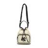 Túi MLB Premium Canvas Bucket Bag New York Yankees Cream