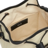 Túi MLB Premium Canvas Bucket Bag New York Yankees Cream