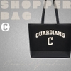 Túi Korea MLB Varsity Canvas Shopper Bag Cleveland Guardians Black