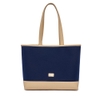 Túi MLB Korea Varsity Canvas Shopper Bag LA Dodgers Navy