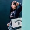 Túi MLB Korea Varsity Canvas Shopper Bag New York Yankees D.Cream