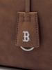 Túi MLB Basic Palette Square Tote Bag Boston Red Sox Brown